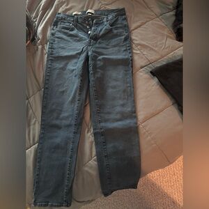 Universal Thread Dark Blue Straight Leg Jeans